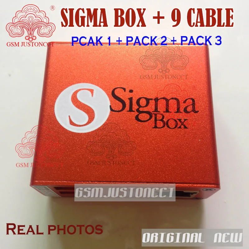 100% оригинал новейшая версия Сигма коробка/sigma коробка + Pack1 Pack2 Pack3 активированная