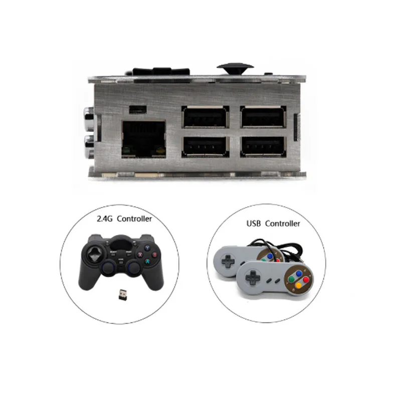 Портативная игровая консоль в стиле ретро 2 8 дюймовый экран Raspberry Pi 3 B/B + Корпус 1 UP