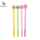 1 шт. Lytwtw милые кавайные корейские креативные Сова студент, школа, офис канцелярские принадлежности Черные милые ручки гелевая ручка