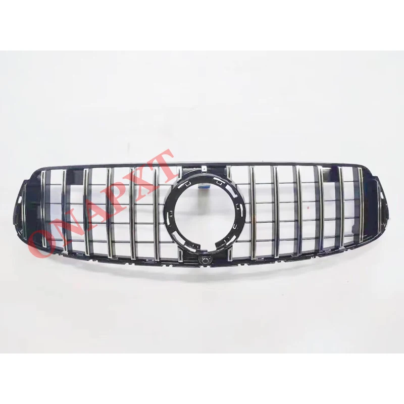 Передняя решетка из АБС-пластика вертикальная планка в стиле GT Стайлинг