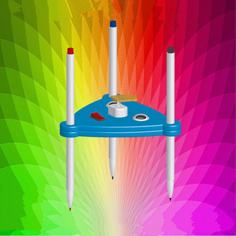 Электронная модель робота граффити сборка DIY игрушки для детей рисование