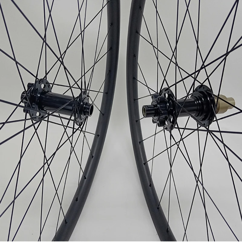 29er Углеродные колеса 1380g сверхлегкие 34x30 мм mtb колесные диски бескамерные