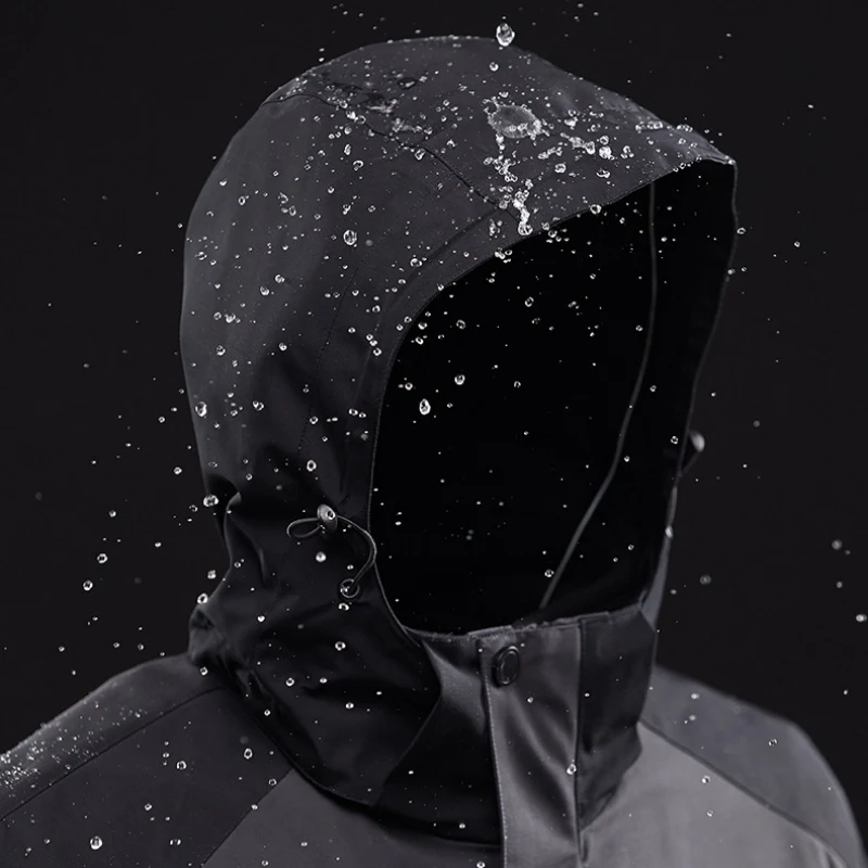 Зимняя ветрозащитная куртка 3 в 1 для мужчин и женщин камуфляжные пальто большого