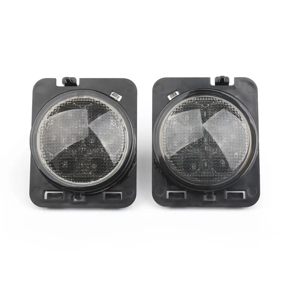 

Artudatech Pair LED Turn Signal With Fender Side Light Smoke Lens For Wrangler 2007-2017