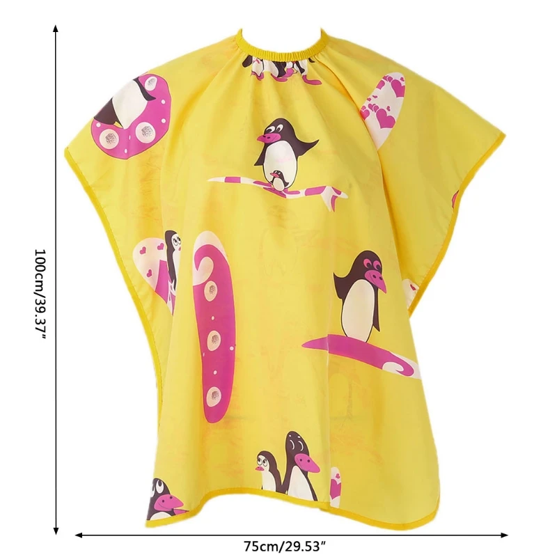 

1 Set Colorfulife Child Hair Cutting Waterproof Cape Barber Kids Hairdressing Cloth New Design Hot