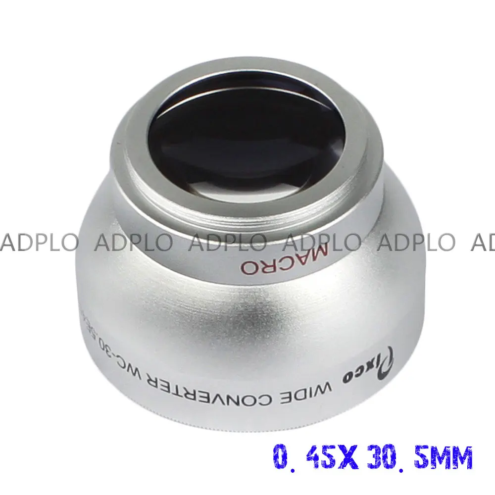 Супер Макро широкоугольный объектив Pixco 30 5 мм 0 45x для камер canon nikon sony PENTAX olympus DSLR DV