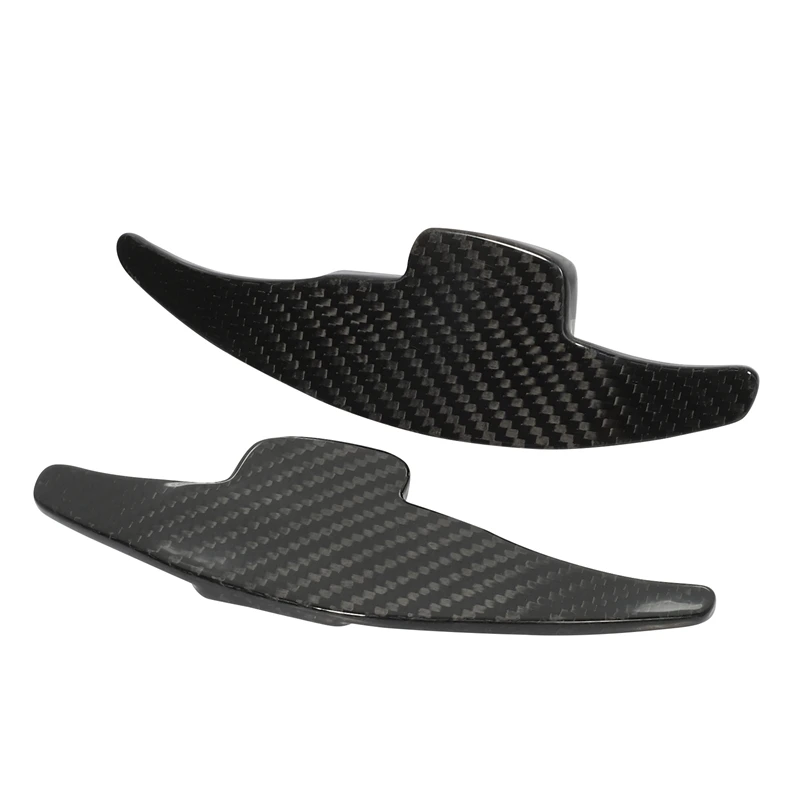 

Carbon Fiber Steering Wheel Paddle Shifter Cover Sticker Trim for Ford Kuga Focus EcoSport Escape Accessories