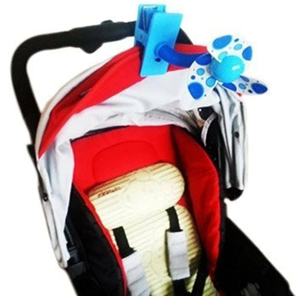 Портативный мини вентилятор с зажимом USB безопасная настольная коляска детская