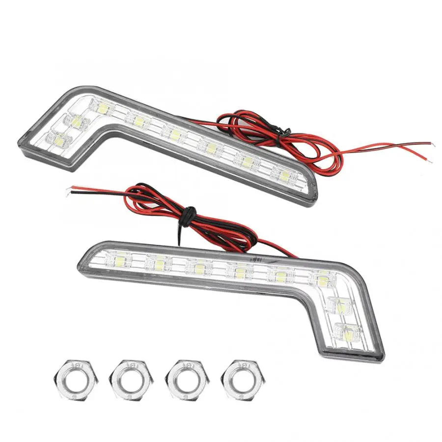 

8-LED Super Bright Daytime Running Light Lamp Waterproof Universal DRL Car Styling Bulbs