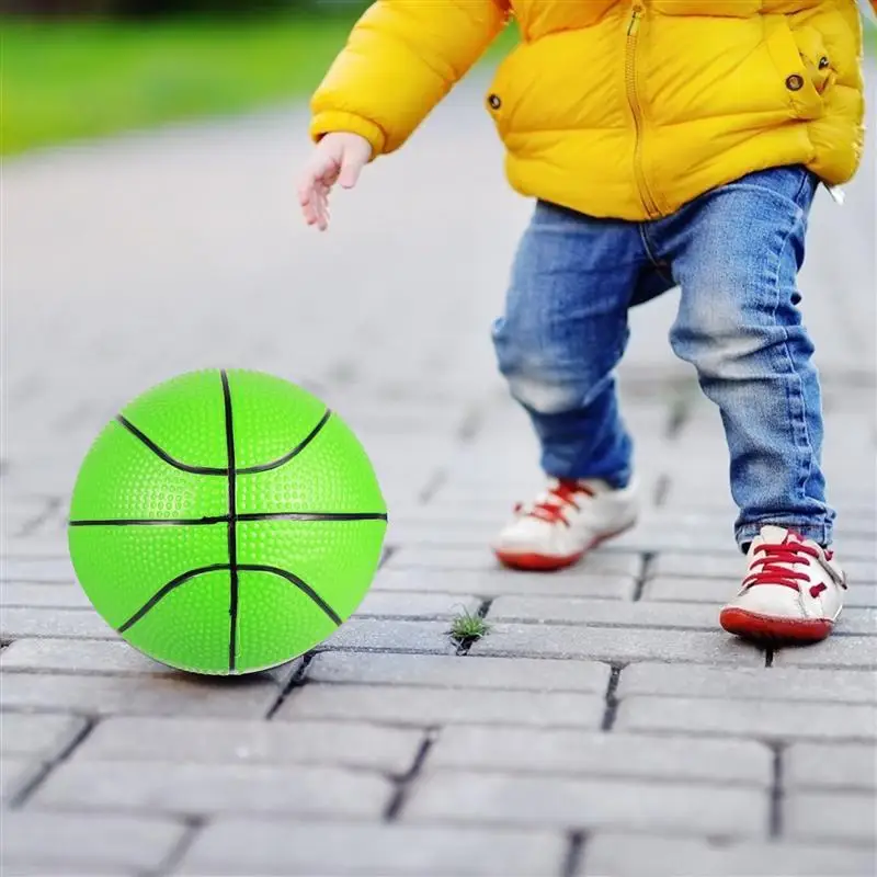 

2 Pcs Children Basketballs Kindergarten Jumping Balls Brain Educational Toy