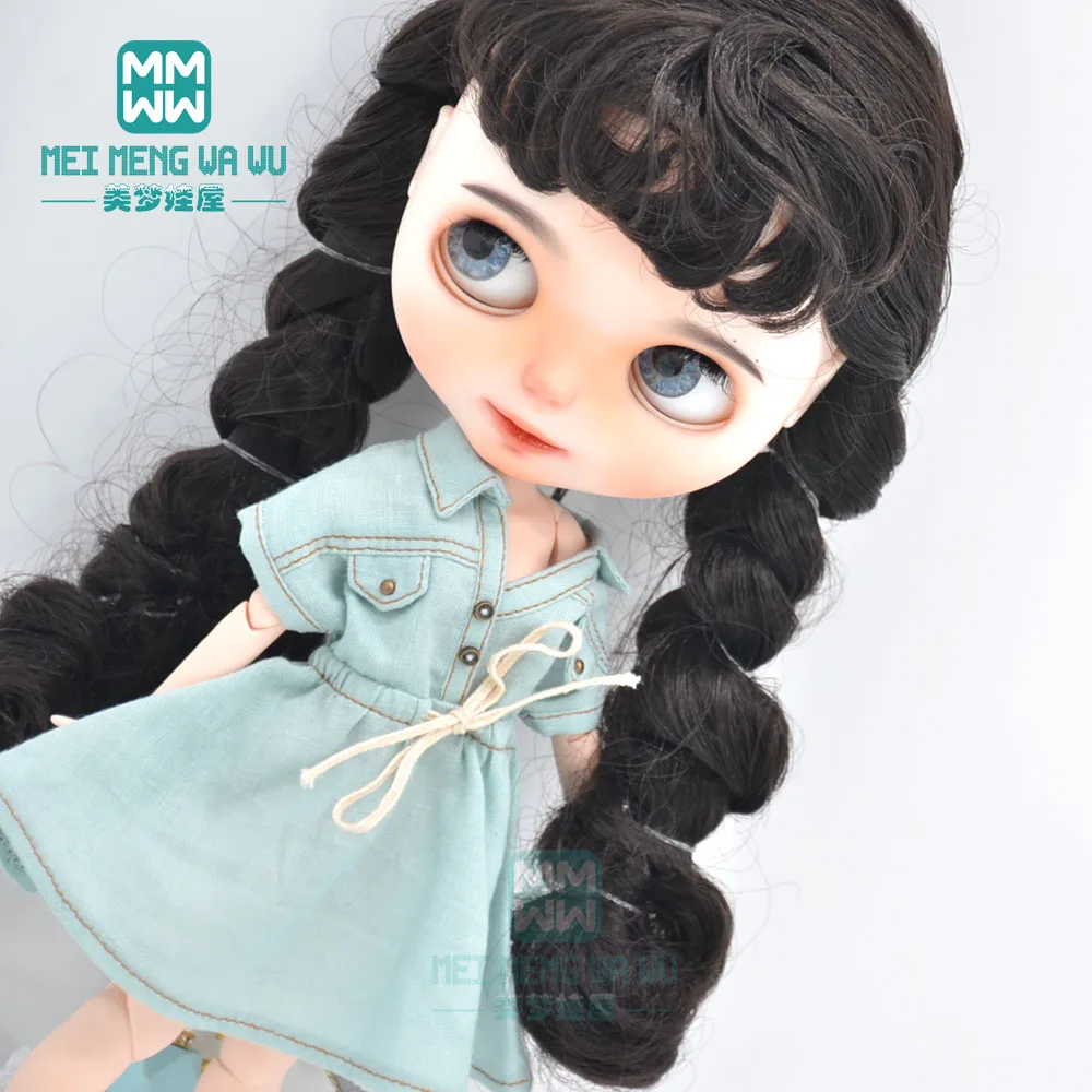 

Fits Blyth Azone OB23 OB24 Toys Doll clothes accessories Fashion Sexy strapless denim skirt