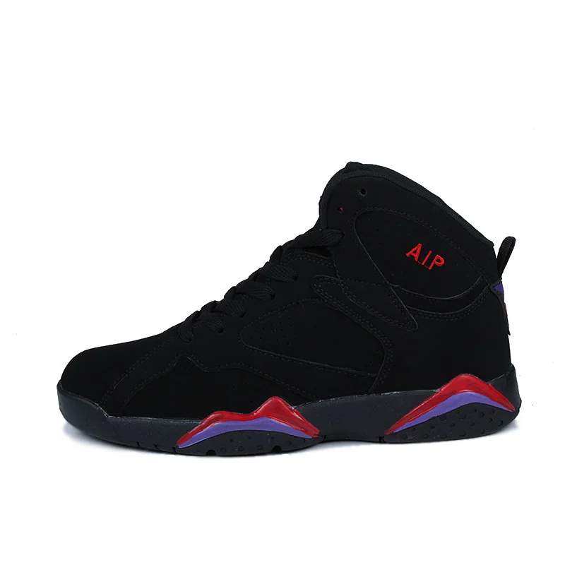 Новинка, мужские высокие баскетбольные кроссовки Jordan Kyrie 4, Мужские дышащие баскетбольные кроссовки, нескользящие спортивные уличные мужские спортивные кроссовки - Цвет: Красный