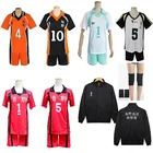 Haikyu! Haikyuu Cosplay Костюм Karasuno Koukou, для старшей школы, волейбольный клуб Hinata Shoyo Kageyama Tobio, спортивная одежда, Джерси