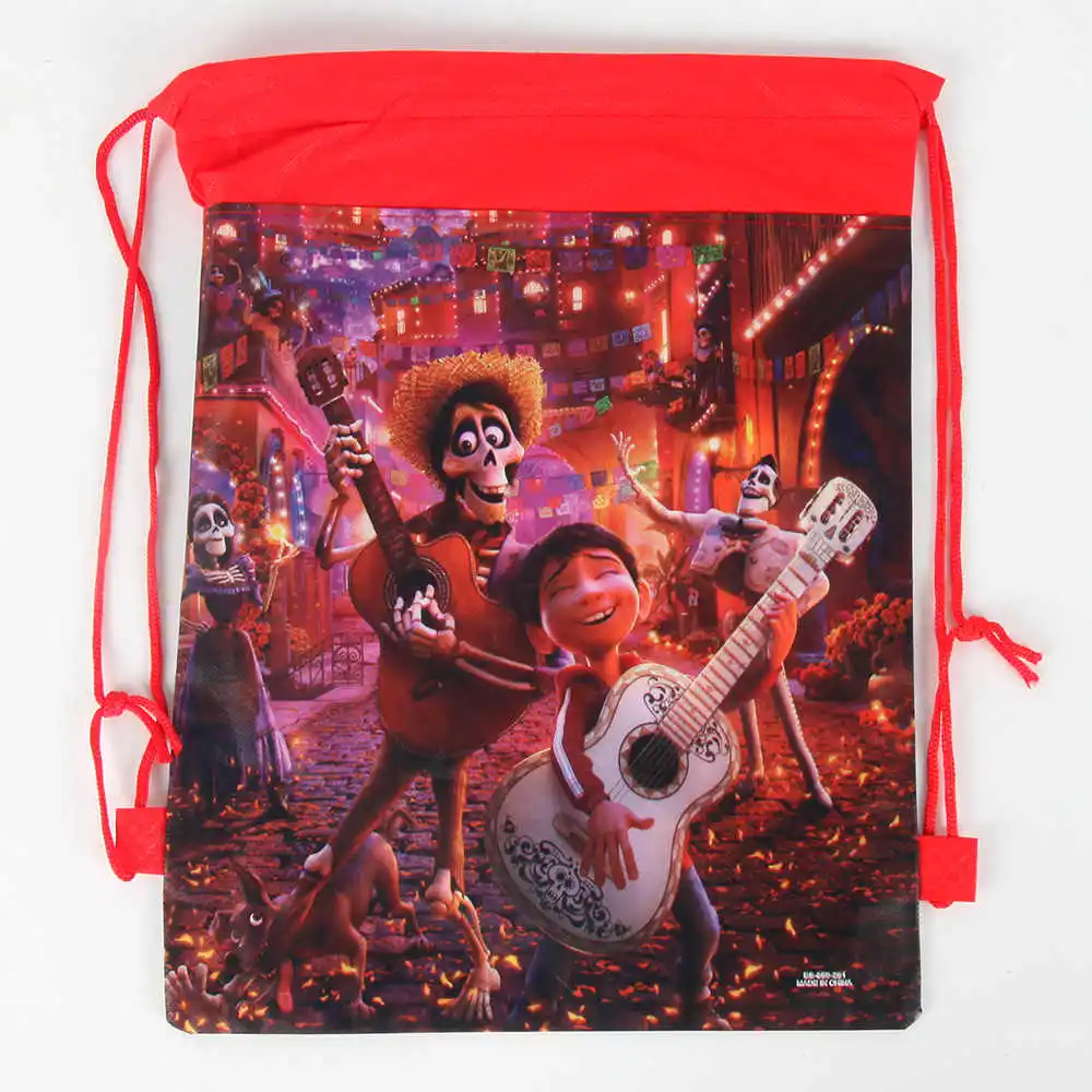 coco-drawingbag1 1 шт./лот Дисней замороженные MIinnie Микки Маус София украшение для торта на день рождения на тему "Лошадки карусели" Детская сумка на подарок обувь сумки школьный портативный рюкзак - Цвет: coco-drawingbag1