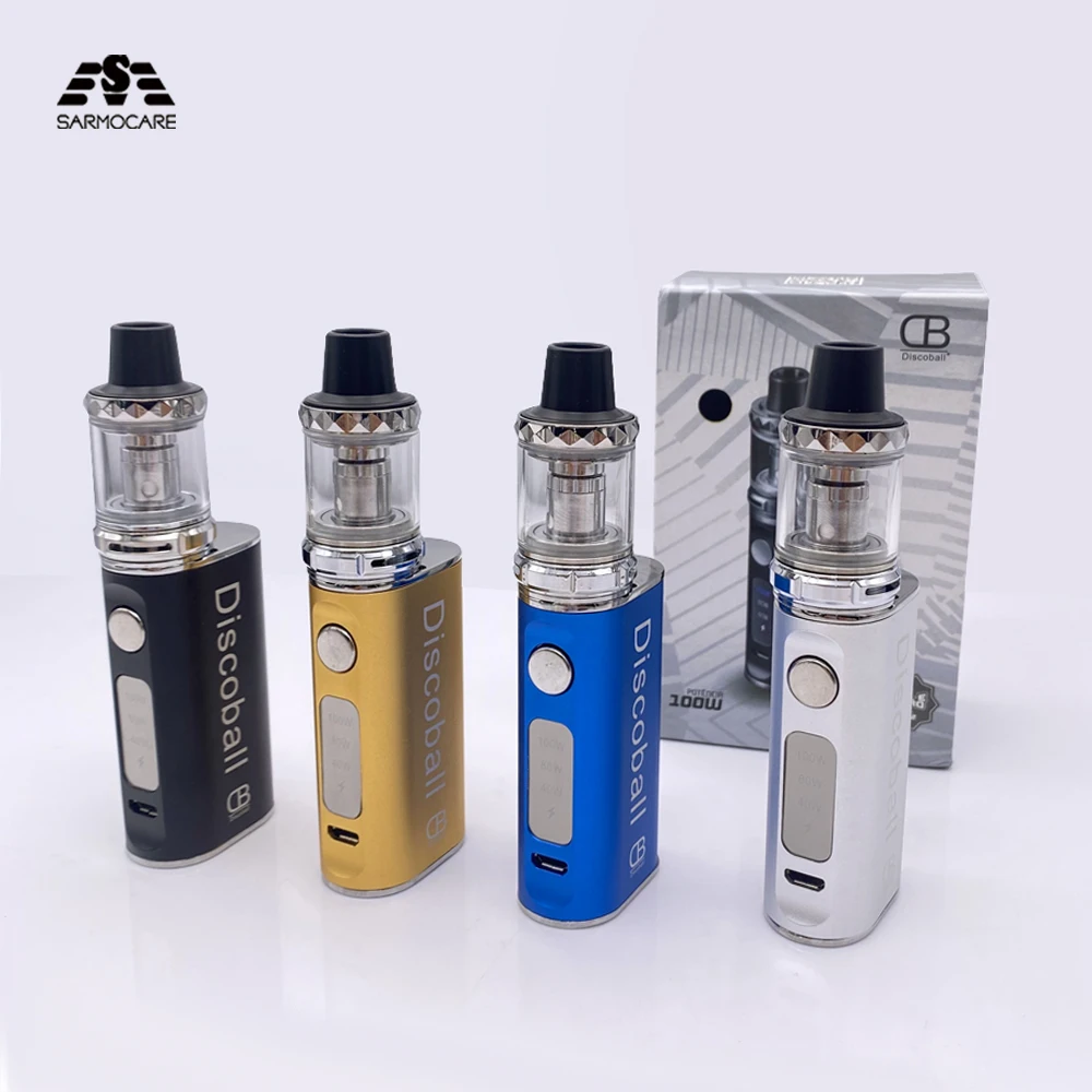 Электронная сигарета со светодиодным испарителем 100 Вт 3 5 мл 2200 мАч|Системы