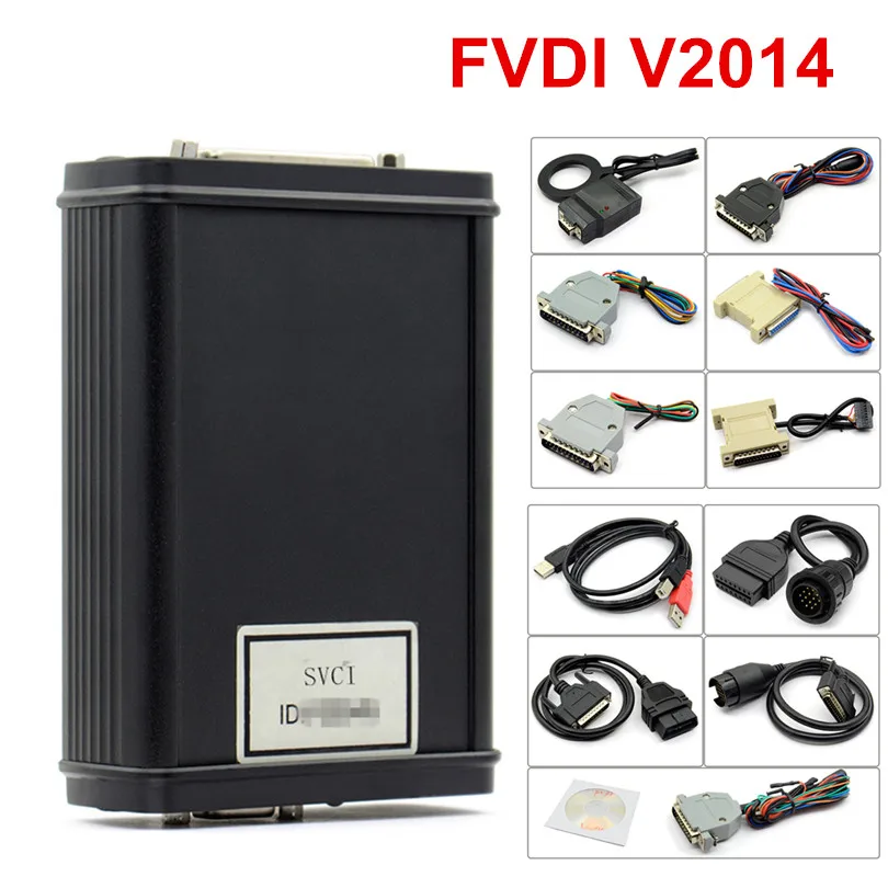 FVDI V2014 FVDI новейший V2018 FVDI V полная версия без ограничений FVDI abrites commander 18 программного обеспечения SVDI супер функция - Цвет: FVDI V2014