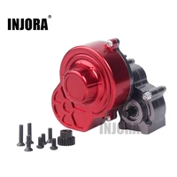 injora complete metal scx10 gearbox transmission box with gear for 110 rc crawler axial scx10 upgrade rc car parts