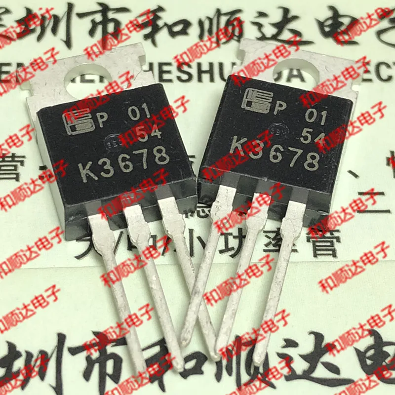 

10pcs/lot K3678 2SK3678 New Spot TO-220 900V 9A
