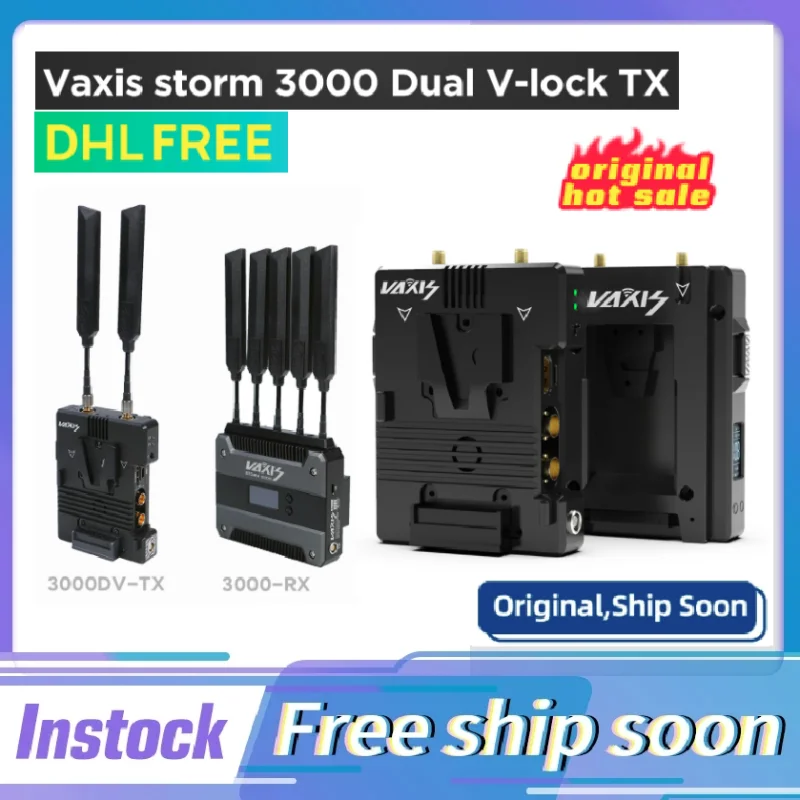 Vaxis Storm 3000DV Беспроводная HD Видеосистема 3G SDI HDMI кабель совместим 1080 Для ARRI мини