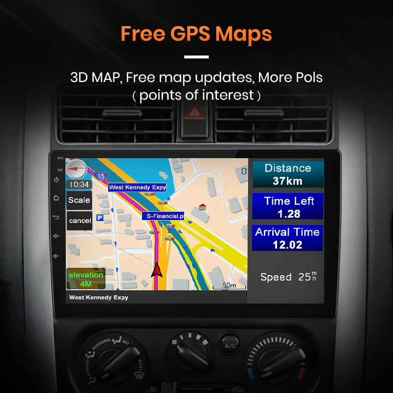 AWESAFE 2дин магнитола для Suzuki Jimny 3 2005 - 2019 2007 8-ЯДЕР 8 + 256ГБ Штатная 2 din android DSP RDS FM DAB+