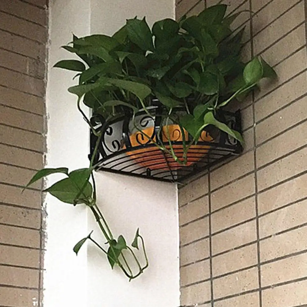 Железный треугольник с геометрическим рисунком для дома угловая стойка хранения