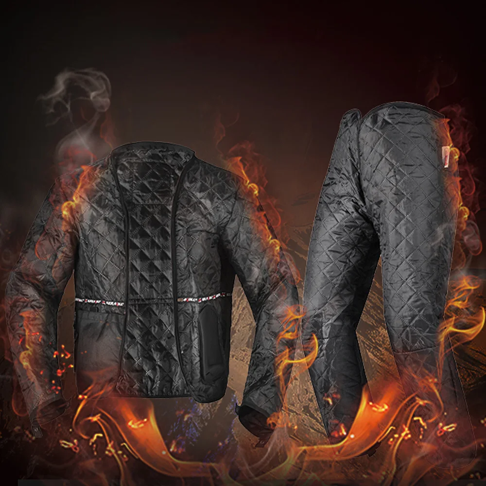 

KERAKOLL Motorcycle Jacket Men Windproof Moto Suit Protective Gear Men's Rally Wear Racing Clothing Chaqueta Moto