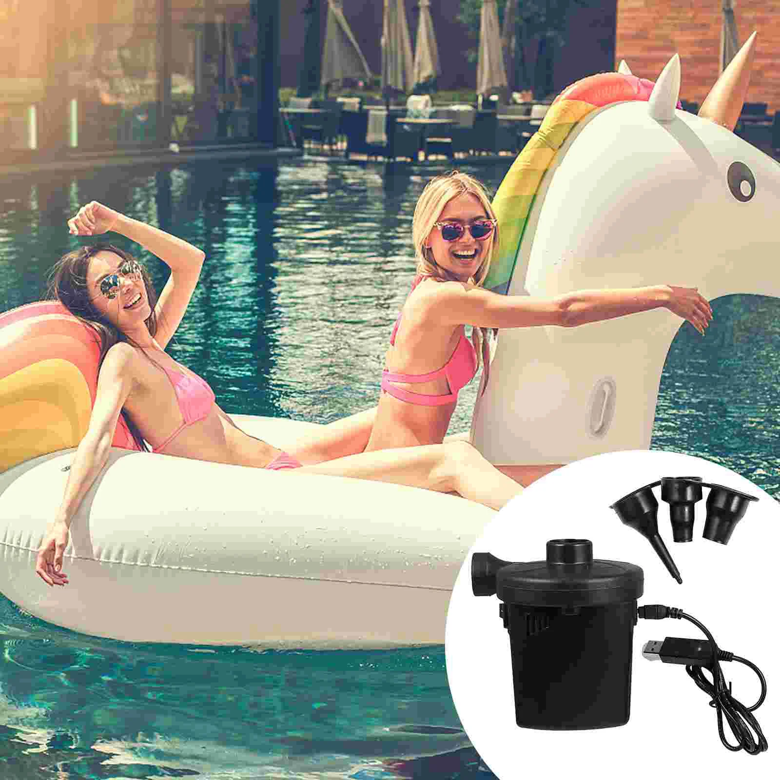 

Electric Air Pump for Pool Inflatables Air Mattress Air Bed Inflatable Pump