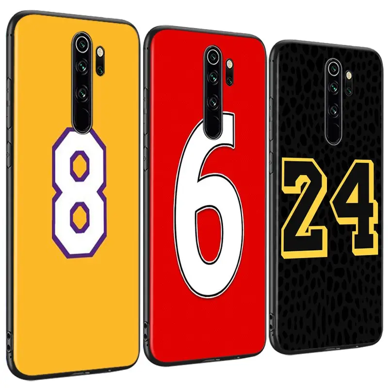 Чехол для телефона с футбольным номером 10 Xiaomi Redmi Note 9 9S Max 8T 8 7 6 5 Pro 5A 4X 4 мягкий