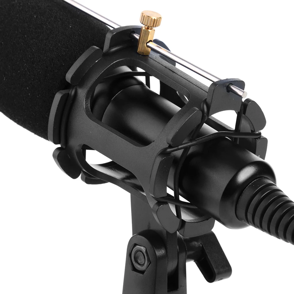 USB Microphone Wired Condenser Studio Karaoke Mic Omnidirectional with Stand Clip for PC | Электроника