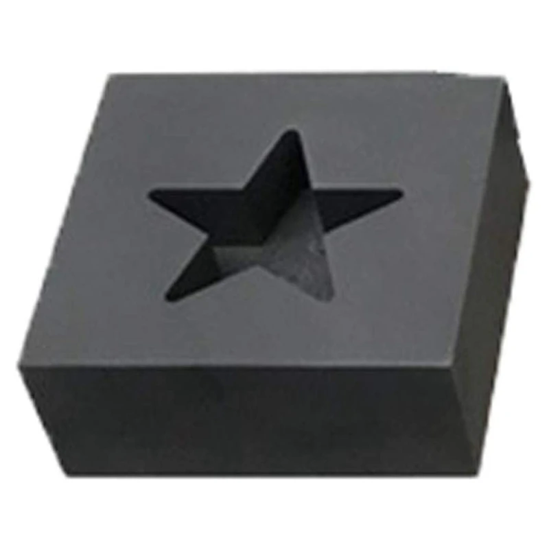 

Silver Ingot Mold Cross Graphite Crucible Mold Melting Gold Silver Nonferrous Metal Casting Refining Scrap Jewelry