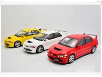 118 for super a mitsubishi lancer evo 8 diecast car model kids boys girls gifts collection ornament display redwhiteyellow