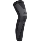 1 шт., наколенники, длинные Компрессионные Рукава, нога колено рукав рукава, Защита ног, для мужчин и женщин, баскетбольный артрит, велосипедный спорт