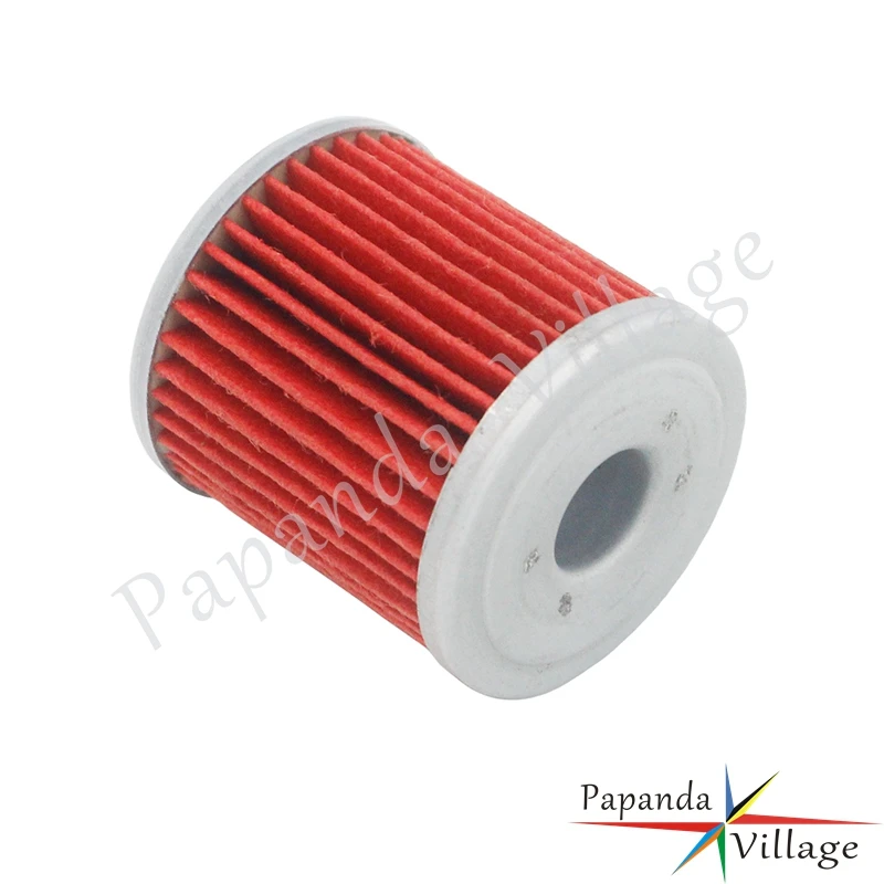 Красный круглый воздухозаборник для мотоцикла с высоким потоком очиститель Kawasaki