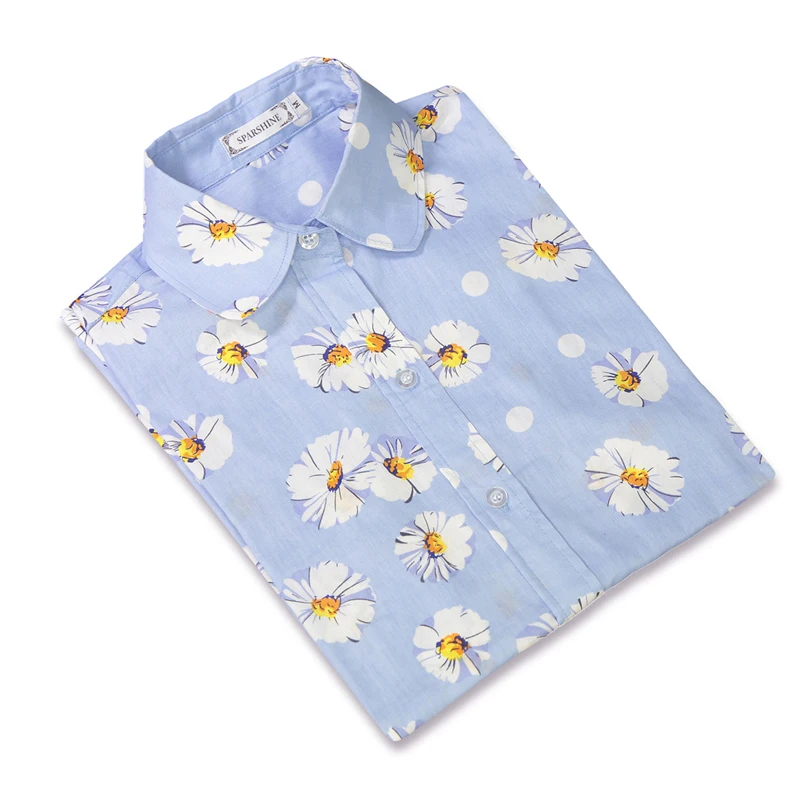 С цветочным принтом женская блузка топы блуза размера плюс Blusas Mujer De Moda рубашка