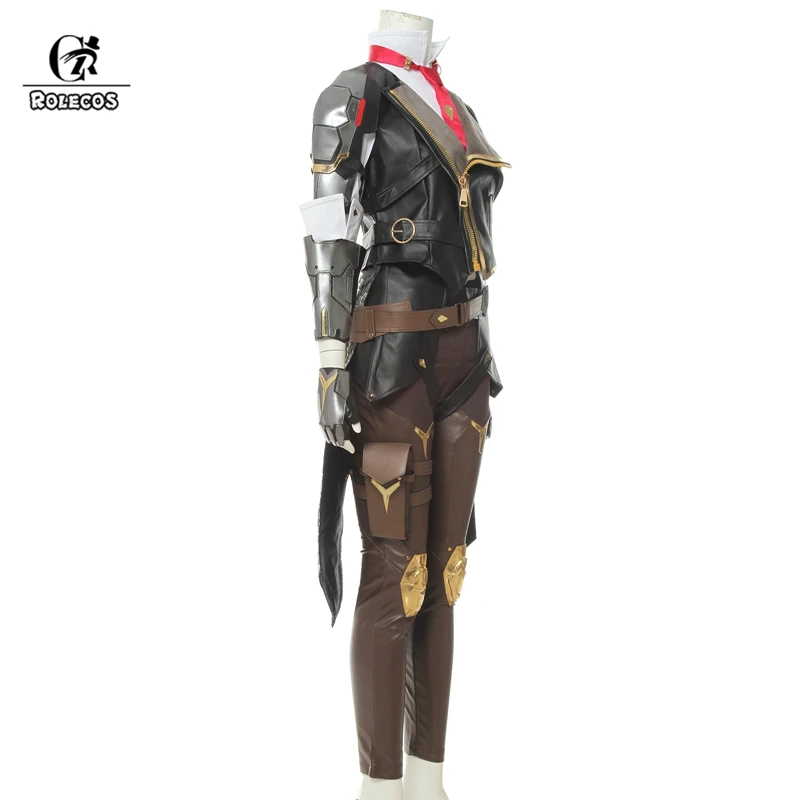 ROLECOS OW Эш косплей костюм за часы игры Косплей Новый герой наряд для женщин