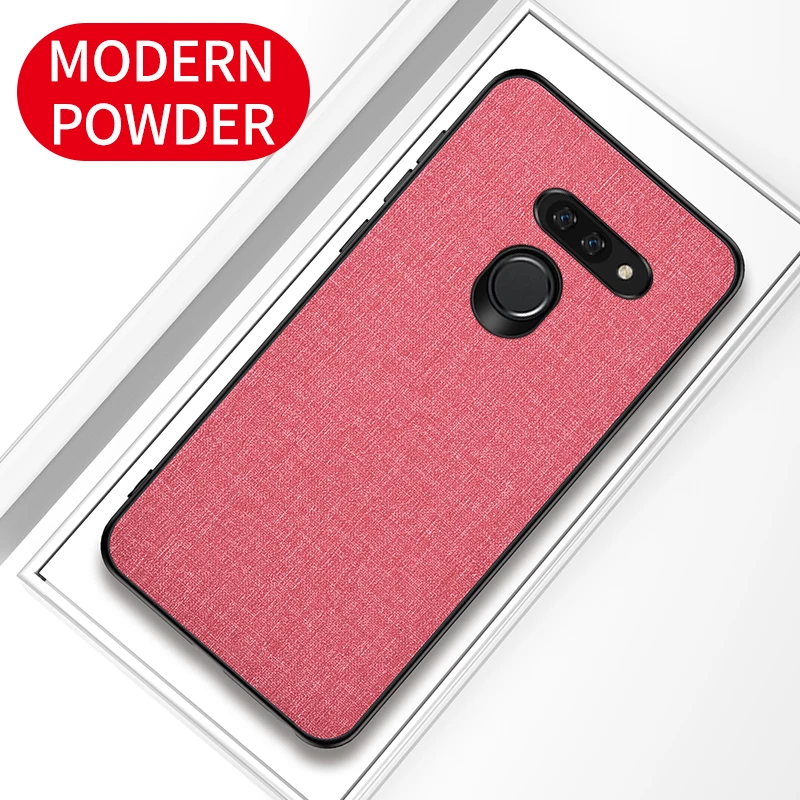 pink Тканевый чехол для LG V40 G8 G8S ThinQ K40 Stylo 5, мягкий силиконовый чехол s Для lenovo S5 Pro/K5 Pro - Цвет: pink