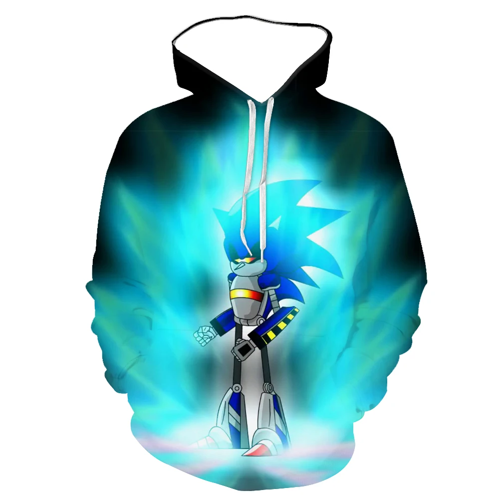 

Free Shiping Children's Sweatshirt, Boy's Hoodies, Sonic Print Fun, Cute Colorful, Wicking Boys And Girls Student Hoodie Clothes