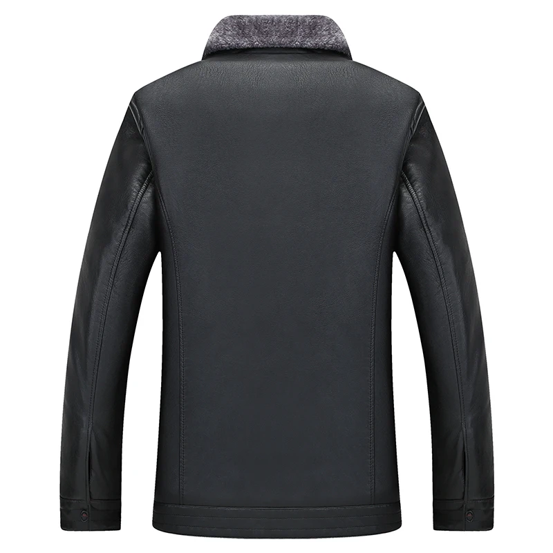 Большие размеры 8XL 6XL 5XL 4XL новая зимняя мотоциклетная мужская кожаная куртка