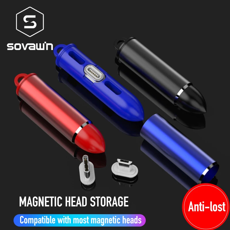 Магнитный держатель для головки SOVAWIN металлический инструмент хранения с тремя