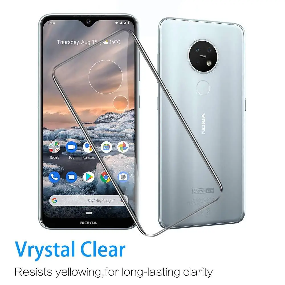 Ультратонкий Мягкий Прозрачный чехол из ТПУ с изображением для Nokia 7 2 6 4 3 2X6X5 5 7Plus