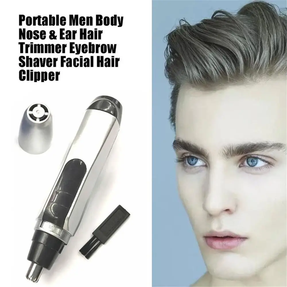2021 New Electric Nose Hair Trimmer Ear Face Clean Trimer Razor Removal Shaving Care | Бытовая техника