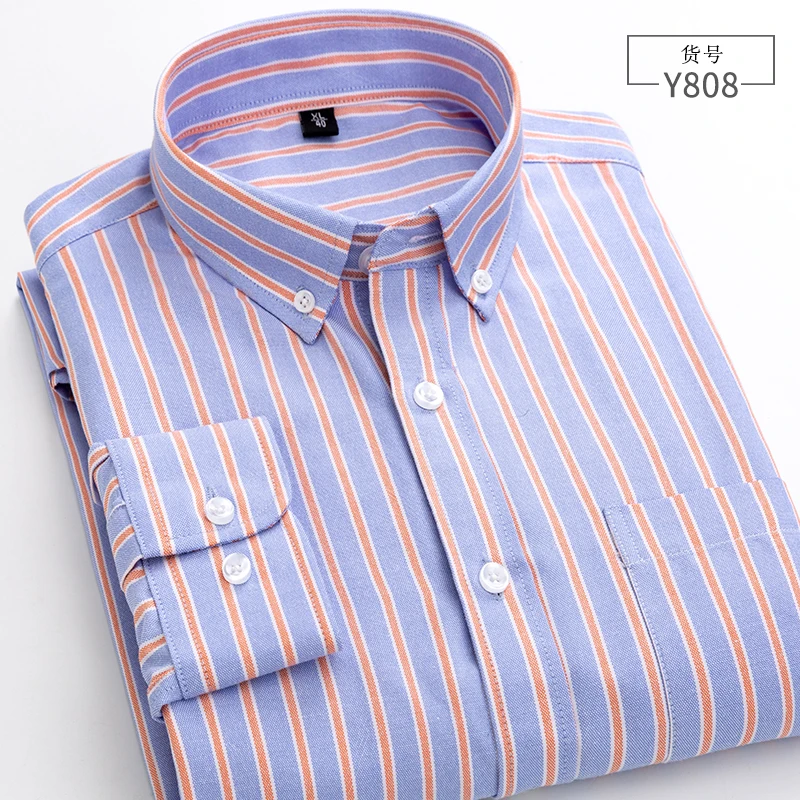 Рубашка мужская осенняя и зимняя новая официальная одежда Повседневная рубашка