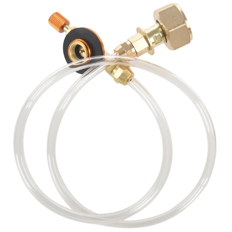 

Outdoor Gas Stove Camping Stove Propane Refill Adapter Burner LPG Flat Cylinder Tank Coupler Bottle Adapter Save
