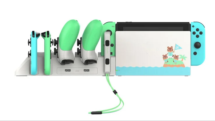 Зарядное устройство iPega PG-9187A 6 в 1 с мультиграммой зарядная док-станция для Nintendo