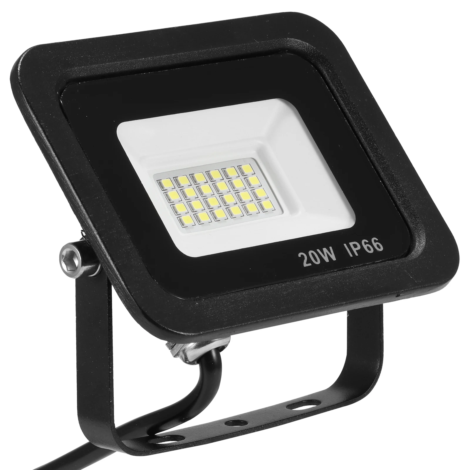 

Водонепроницаемый защитный светильник IP66, 10 Вт/20 Вт, прожектор для газона, энергосберегающая лампа 6500K, широко используемая Светодиодная ла...