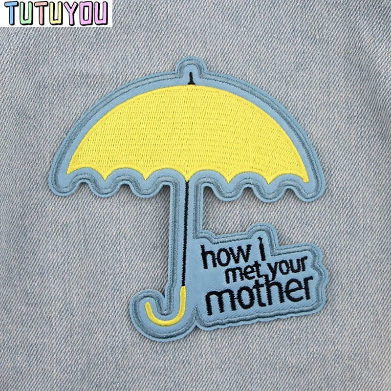 PC1991 How I Met Your Mother Umbrella Pacth для рюкзака сумки сшитые нашивки футболки куртки сделай