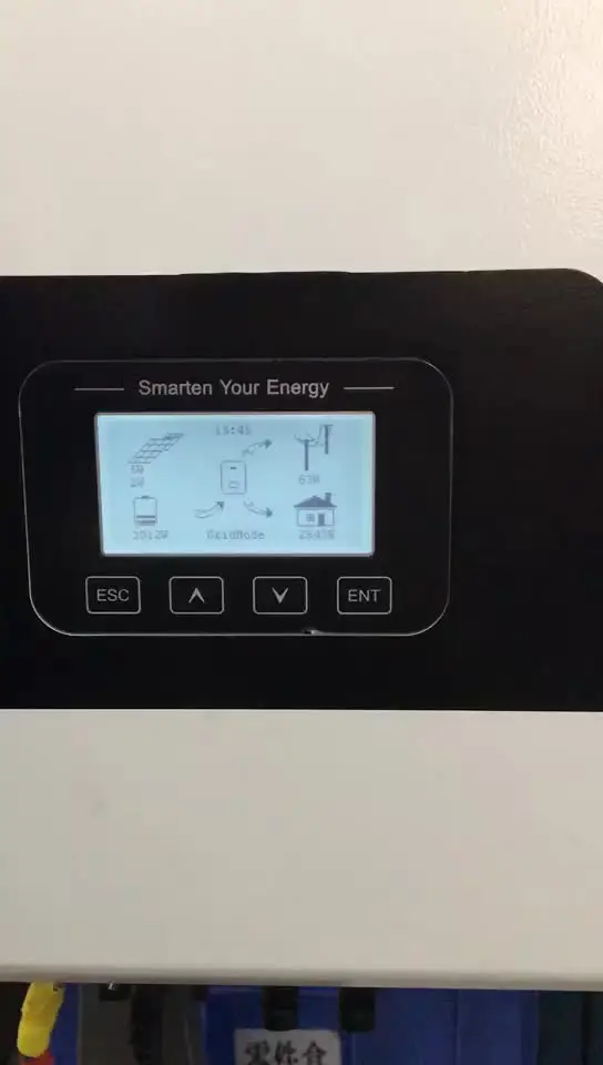 Солнечный инвертор питания решетки галстук 5 кВт на сетке Гибридный