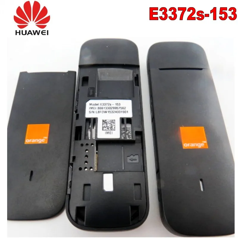 Разблокированный HUAWEI E3372 E3372S-153 4G LTE модем 150Mpbs plus с антенной 4g