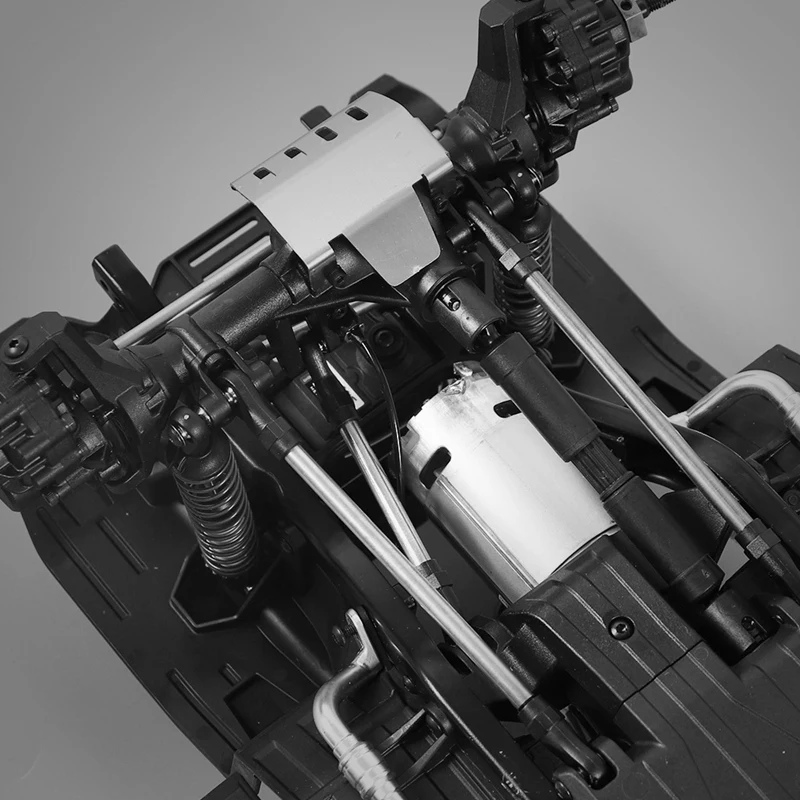 

14 Pcs Stainless Steel Links Linkage Pull Rod Unassembled Kit for 1/10 RC Crawler Car Traxxas TRX6 Upgrade Parts