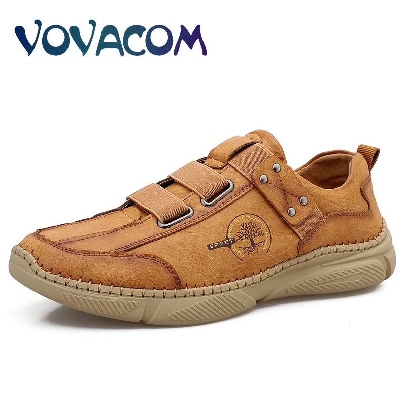 

New Men's Casual Shoes Leather Men's Sneakers Classic Men's Moccasins Loafers Outdoor Platform Shoes Hot Sale Men's Shoes 38-46
